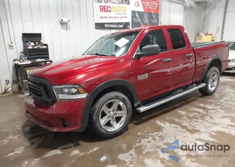2014 Ram 1500 Express z USA, uszkodzony, nr VIN 1C6RR7FT3ES125648